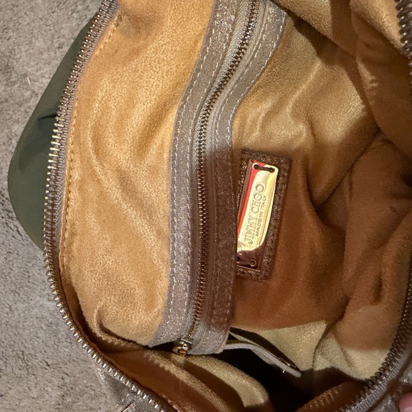 Jimmy Choo Gold Hobo Bag - Picture 3 of 6